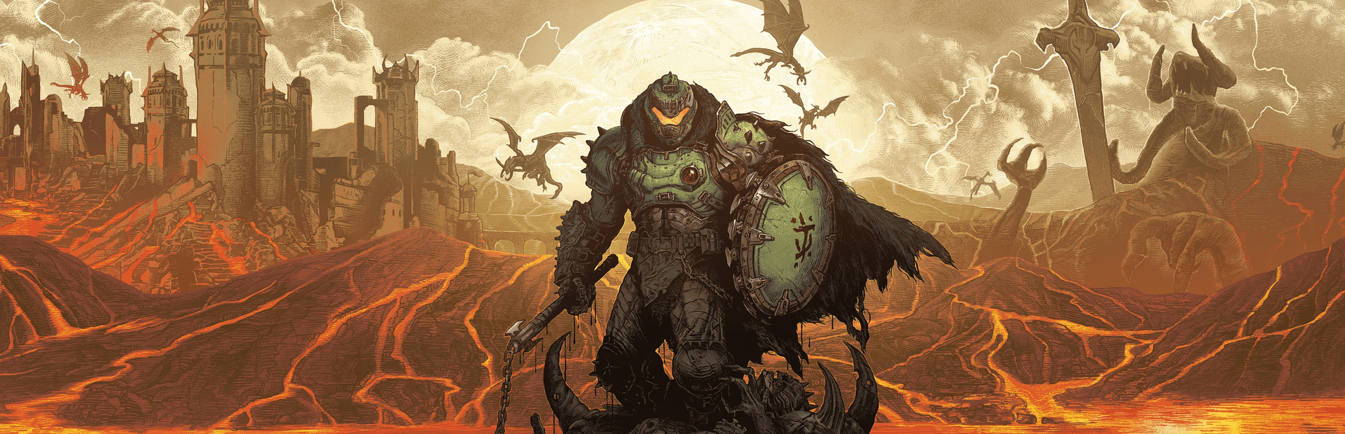 Doom: The Dark Ages key art