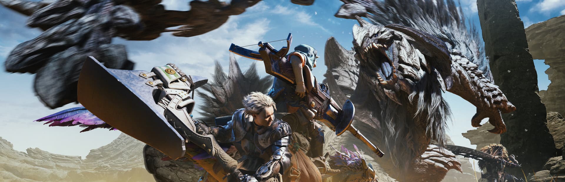 Monster Hunter Wilds key art